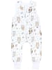 TupTam Baby Ganzjahresschlafsack mit Beinen 2,5 Tog in weiß/beige