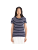 icebreaker WWAVE SS TEE STRIPE in Marine