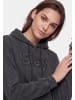 myMo ROCKS Women Hoodie in Grey Stone Wash