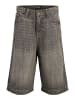 JACK & JONES Junior Baggy Jeansshorts Jjiron in black denim