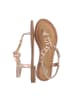 Ital-Design Sandale & Sandalette in Champagner