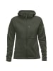 FJÄLLRÄVEN Fleecejacke Abisko Trail Fleece W in Dunkeloliv