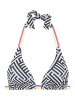 Buffalo Triangel-Bikini-Top in schwarz-weiß