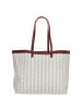 Lacoste Holiday - Shopper 17" 35 cm in mono farine zin