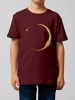 wat? Apparel T-Shirt Feuerring in Weinrot