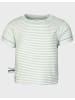 OrganicEra Baby Kurzarm T-Shirt in Aqua Melange