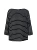 S.OLIVER RED LABEL Langarmbluse in Schwarz