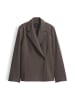 someday. NARCIA Blazer mit taillierter Passform in Taupewood Melange