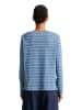 Marc O'Polo DENIM Gestreiftes Longsleeve relaxed in Medium Blue