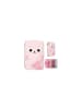Depesche Federtasche 2 Fach, Princess Mimi Robby, Robbenoptik, flauschig rosa, 4-8 Jahre