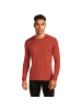 icebreaker Men 200 Oasis LS Crewe in Bordeaux431