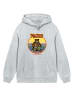 F4NT4STIC Hoodie US National Parks Make Friends At Yellowstone in grau meliert