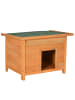 Pawhut Hundehütte L82 x B58 x H58 cm