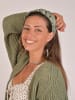 styleBREAKER Haarreif in Oliv