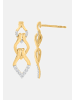 Diamant Exquis Ohrringe aus 375 Gelbgold mit Diamant