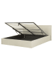 Beliani 2-tlg Doppelbett ORBEY in Beige