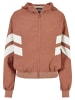 Urban Classics Light Jackets - Coat in terracotta/whitesand