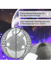 SATISFIRE Spiegelkugel 30cm Discokugel Mirrorball D: 30cm in schwarz