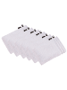 Vossen 6er Pack Waschhandschuh in weiss