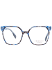 Ana Hickmann Frauen Optische Fassungen Schmetterling Blau