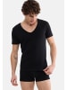 Sloggi Unterhemd / Shirt Kurzarm SLG Base in Schwarz