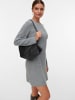 Vero Moda Strickkleid in Medium Grey Melange