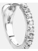 Diamant L'éternel Creolen aus 585 Weißgold mit Diamant