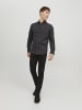 Jack & Jones Hemd in Dark Grey Melange