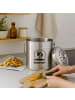 relaxdays Komposteimer in Silber - 5 Liter