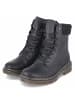 rieker Schnürboots in schwarz