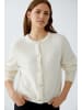 Oui Strickjacke ILAYA in offwhite
