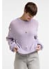 myMo Damen Strickpullover in Helllila