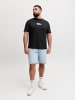 JACK & JONES PLUS T-shirt in Black