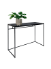 ebuy24 Schreibtisch Vita Schwarz 100 x 45 cm