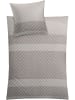 Kleine Wolke Bettwäsche Satin Cosy in grau