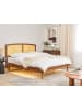 Beliani Doppelbett VARZY in Braun - (W) 185 x (H) 149 x (L) 204 cm