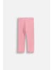 Coccodrillo Gerippte Leggings mit langem Hosenbein in gedämpftes Rosa