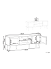 Beliani TV-Schrank ALBANY in Braun - (W) 150 x (H) 56 x (L) 39 cm