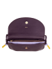 DuDu Skye Umhängetasche Leder 21 cm deep purple