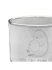 Mr. & Mrs. Panda Tumbler Glas Avocado Pfeifen mit Spruch in Transparent