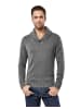 Vincenzo Boretti Pullover tailliert in dunkelgrau