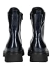 Gabor Stiefelette in Blau Lack