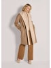 MADELEINE Eleganter Mantel mit Kaschmir in caramel / kiesel