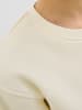JACK & JONES Junior Sweatshirt JCOTIER PRINT SWEAT CREW NECK JNR in sweet corn