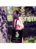 Mr. & Mrs. Panda Tasche Erzieherin Leidenschaft mit Spruch in Schwarz