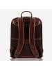 Jekyll & Hide Oxford Daypack Leder 45 cm Laptopfach in mocha
