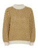 ICHI Strickpullover IHKAMARA LS4 20117301 Moderner Strickpullover in Grün