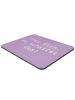 Mr. & Mrs. Panda Mouse Pad Spruch Angst überwinden mit Spruch in Lavendeltraum
