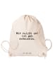 Mr. & Mrs. Panda Sportbeutel Mir reicht es! Ich... mit Spruch in Creme
