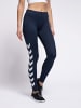 Hummel Hummel Leggings Hmllily Multisport Damen Schnelltrocknend in BLACK IRIS